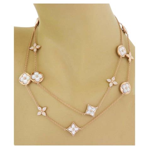 louis vuitton s necklace|louis vuitton necklace with diamond.